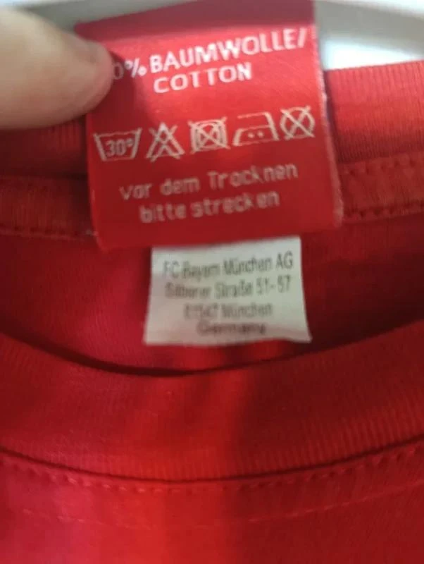 Camiseta oficial F.C. Bayern Múnich algodón R804 – photo 6